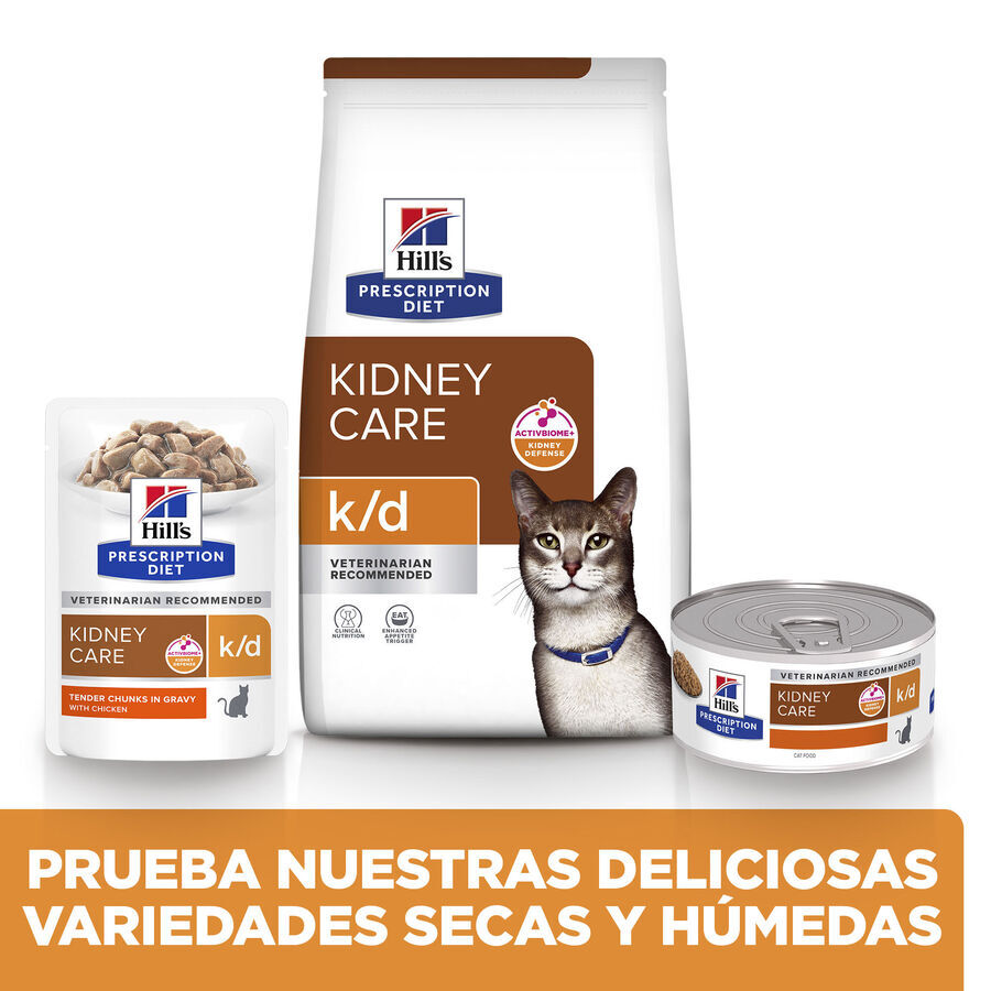 1.5 kg Hill's Prescription Diet kidney Care k/d Ra&ccedil;&atilde;o de atum para gato, , large Imagem n&uacute;mero 7